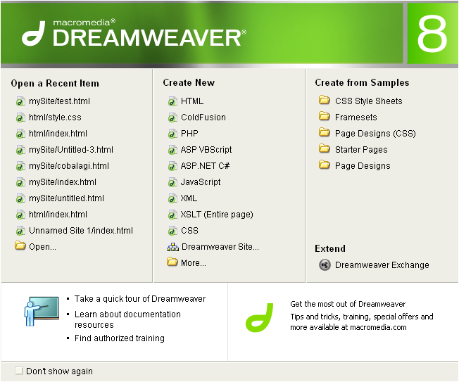 dreamweaver menus.xml file